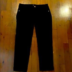 There just simple black jeans